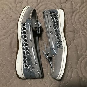 Sperry Top-Sider Angelfish Cane Boat Shoes - 7.5M - NWOT